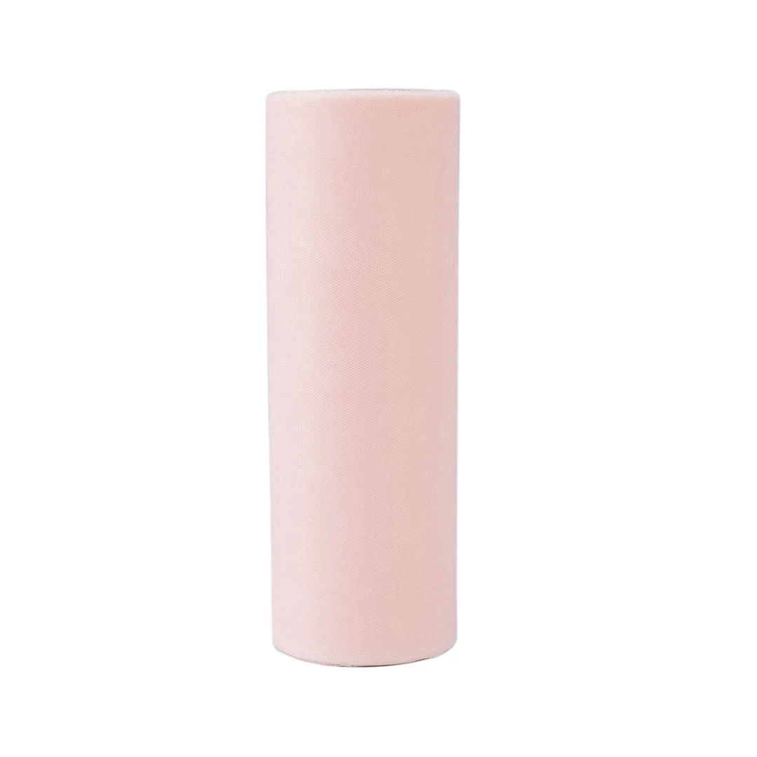 HIER_5220 12"x100 Yards Blush/Rose Gold Tulle Fabric Bolt, Sheer Fabric Spool Roll For Crafts Fabric Bolts & Bags 14 HIER_5220 12"x100 Yards Blush/Rose Gold Tulle Fabric Bolt, Sheer Fabric Spool Roll For Crafts Fabric Bolts & Bags