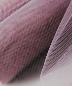 HIER_5220 12"x100 Yards Violet Amethyst Tulle Fabric Bolt, Sheer Fabric Spool Roll For Crafts 26 HIER_5220 12