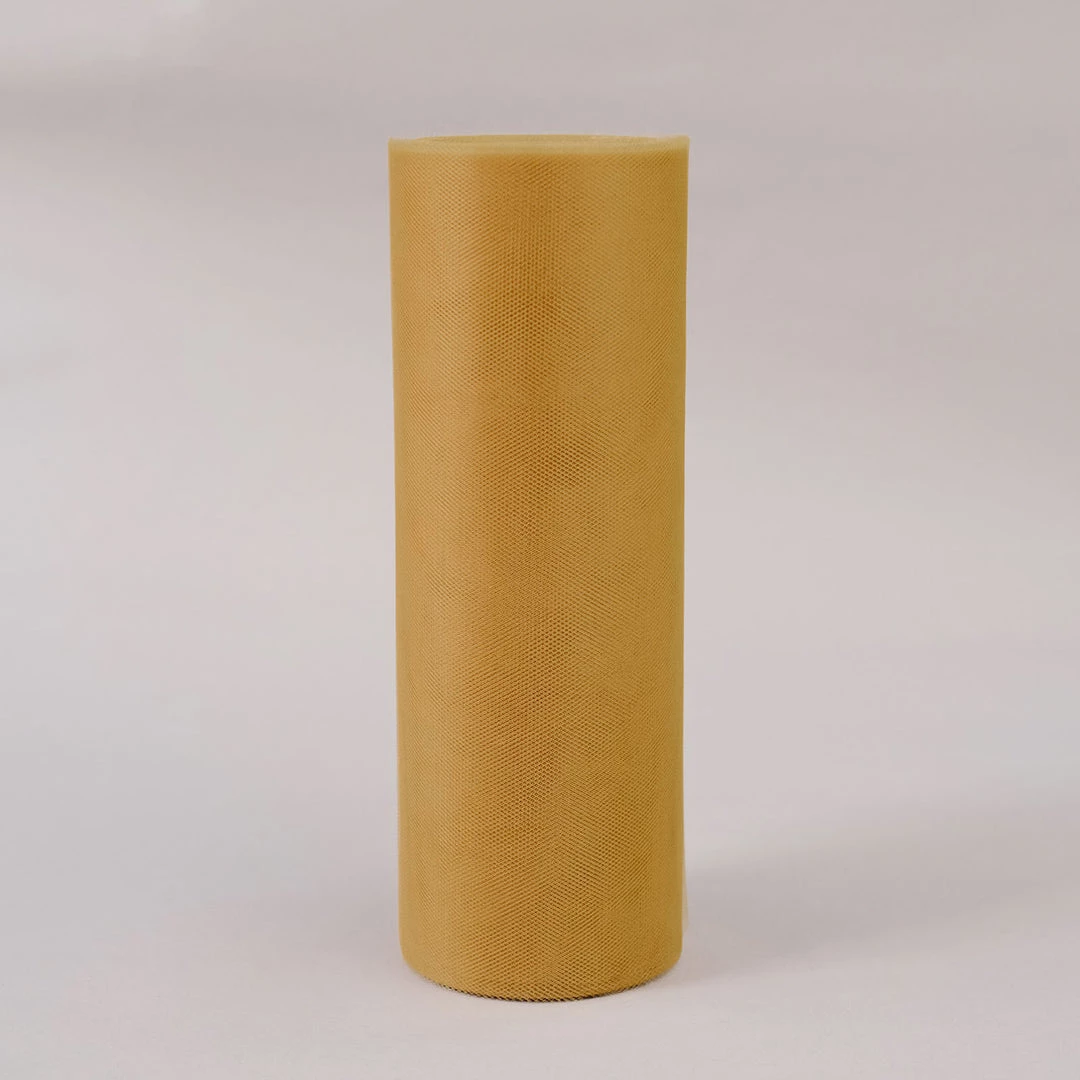 HIER_5220 Fabric Bolts & Bags 12"x100 Yards Gold Tulle Fabric Bolt, Sheer Fabric Spool Roll For Crafts 7 HIER_5220 Fabric Bolts & Bags 12"x100 Yards Gold Tulle Fabric Bolt, Sheer Fabric Spool Roll For Crafts
