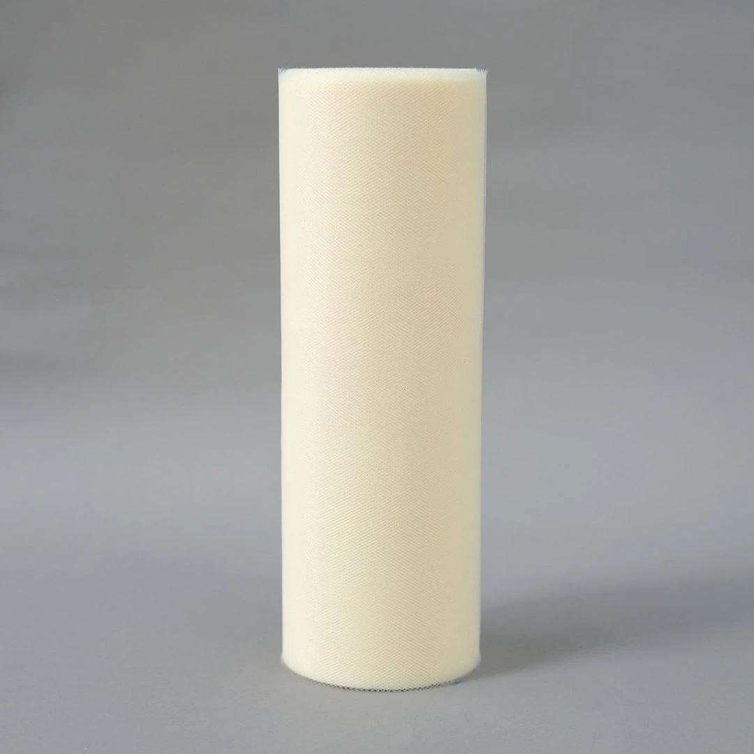 HIER_5220 12"x100 Yards Ivory Tulle Fabric Bolt, Sheer Fabric Spool Roll For Crafts 7 HIER_5220 12"x100 Yards Ivory Tulle Fabric Bolt, Sheer Fabric Spool Roll For Crafts