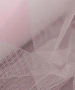 HIER_5220 12"x100 Yards Pink Tulle Fabric Bolt, Sheer Fabric Spool Roll For Crafts Fabric Bolts & Bags 26 HIER_5220 12