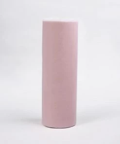 HIER_5220 12"x100 Yards Pink Tulle Fabric Bolt, Sheer Fabric Spool Roll For Crafts Fabric Bolts & Bags 20 HIER_5220 12