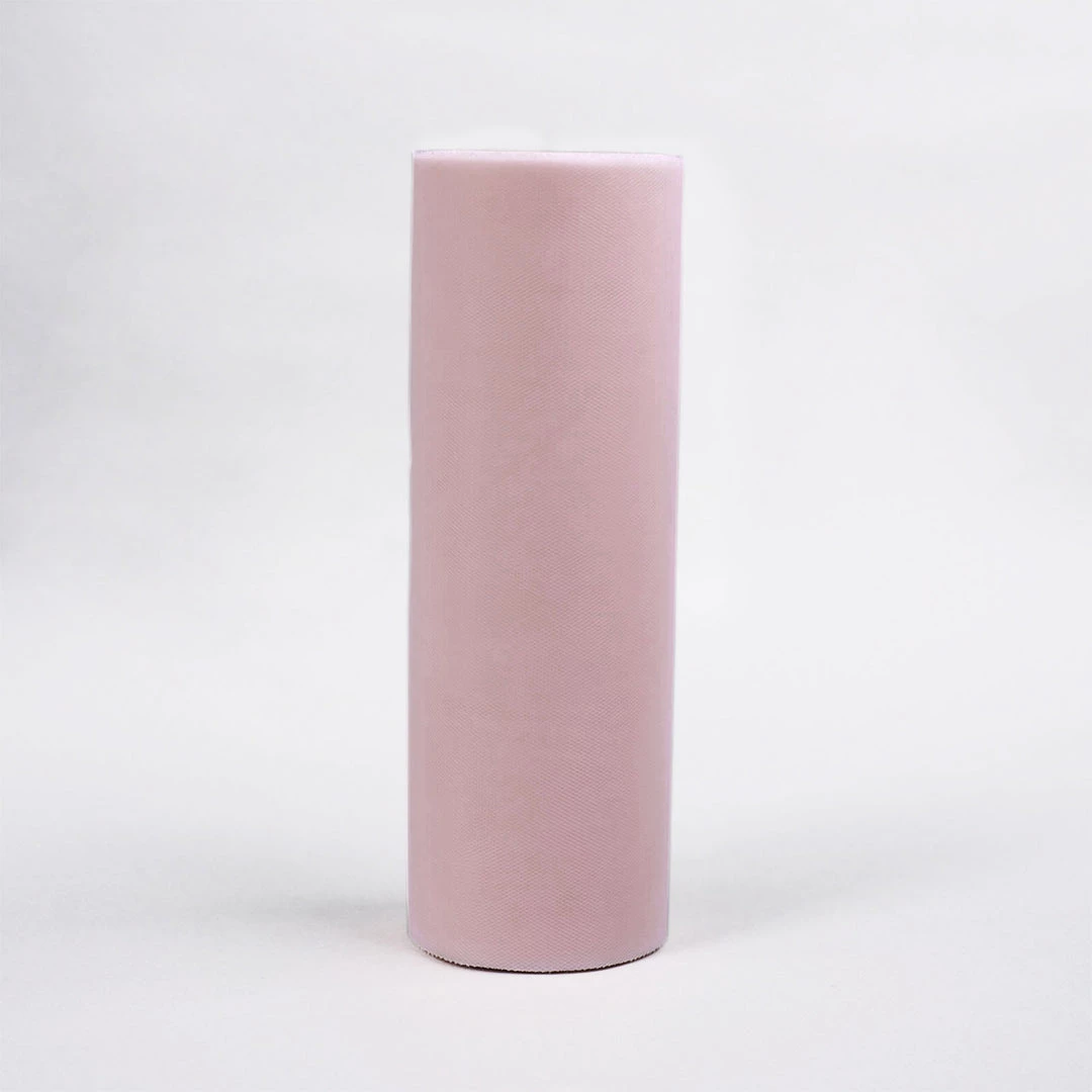 HIER_5220 12"x100 Yards Pink Tulle Fabric Bolt, Sheer Fabric Spool Roll For Crafts Fabric Bolts & Bags 7 HIER_5220 12"x100 Yards Pink Tulle Fabric Bolt, Sheer Fabric Spool Roll For Crafts Fabric Bolts & Bags