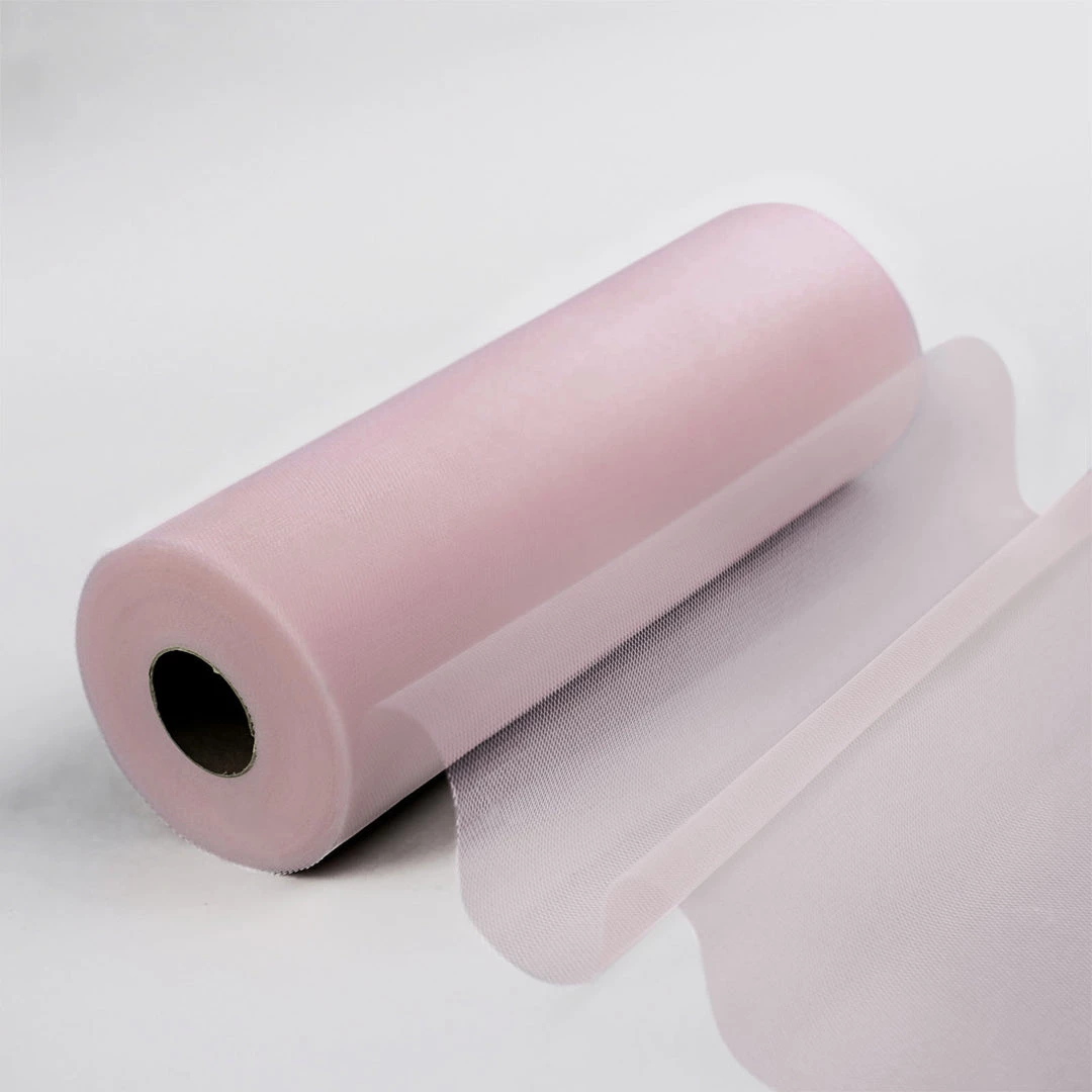 HIER_5220 12"x100 Yards Pink Tulle Fabric Bolt, Sheer Fabric Spool Roll For Crafts Fabric Bolts & Bags 1 HIER_5220 12"x100 Yards Pink Tulle Fabric Bolt, Sheer Fabric Spool Roll For Crafts Fabric Bolts & Bags
