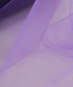 HIER_5220 12"x100 Yards Purple Tulle Fabric Bolt, Sheer Fabric Spool Roll For Crafts 22 HIER_5220 12