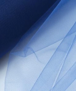 HIER_5220 Fabric Bolts & Bags 12"x100 Yards Royal Blue Tulle Fabric Bolt, Sheer Fabric Spool Roll For Crafts 20 HIER_5220 Fabric Bolts & Bags 12