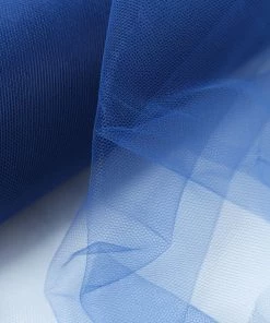 HIER_5220 Fabric Bolts & Bags 12"x100 Yards Royal Blue Tulle Fabric Bolt, Sheer Fabric Spool Roll For Crafts 21 HIER_5220 Fabric Bolts & Bags 12