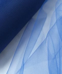 HIER_5220 Fabric Bolts & Bags 12"x100 Yards Royal Blue Tulle Fabric Bolt, Sheer Fabric Spool Roll For Crafts 23 HIER_5220 Fabric Bolts & Bags 12