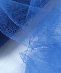 HIER_5220 Fabric Bolts & Bags 12"x100 Yards Royal Blue Tulle Fabric Bolt, Sheer Fabric Spool Roll For Crafts 24 HIER_5220 Fabric Bolts & Bags 12