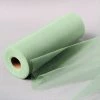HIER_5220 12"x100 Yards Sage Green Tulle Fabric Bolt, Sheer Fabric Spool Roll For Crafts Fabric Bolts & Bags