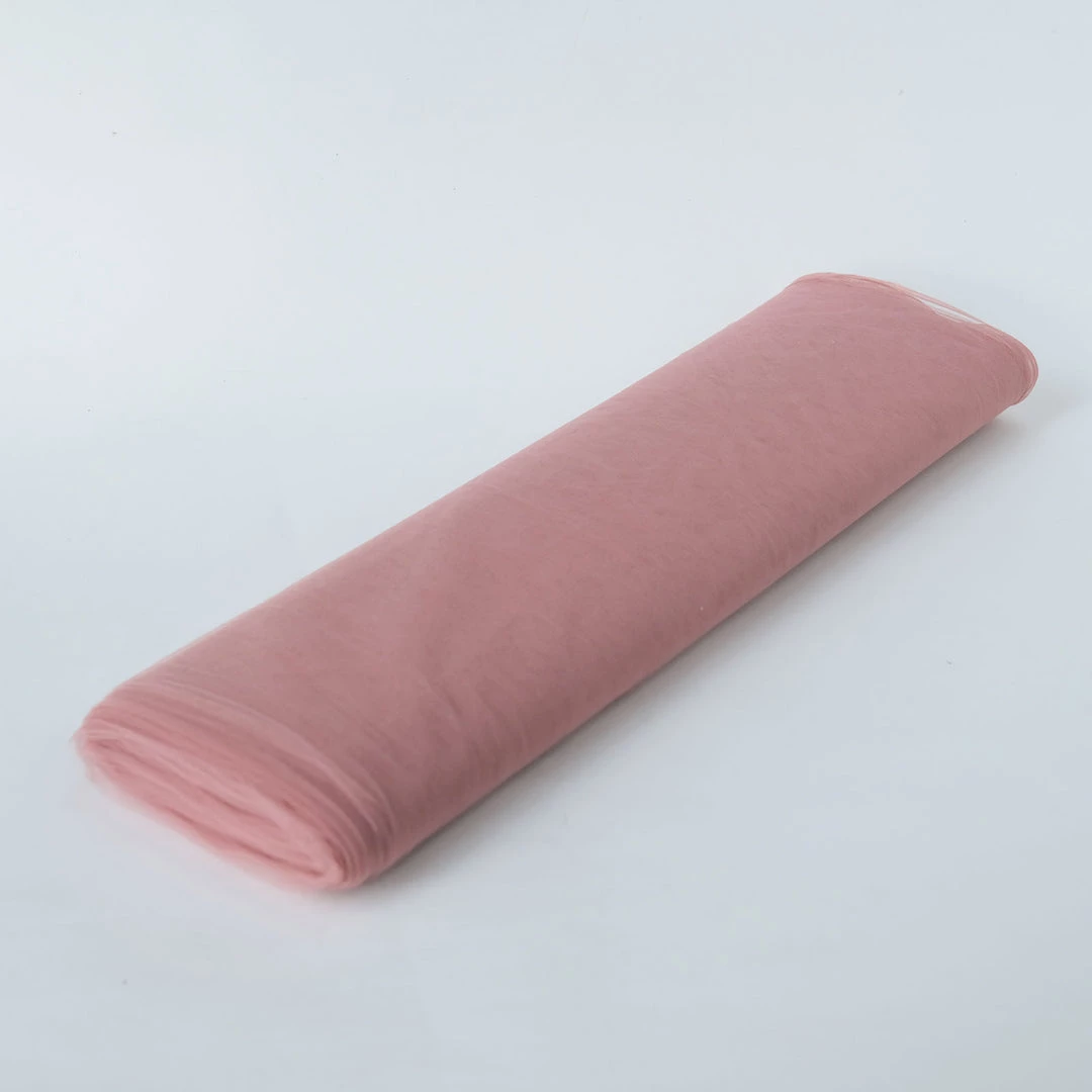 HIER_5210 54"x40 Yards Dusty Rose Tulle Fabric Bolt, Sheer Fabric Spool Roll For Crafts Fabric Bolts & Bags 3 HIER_5210 54"x40 Yards Dusty Rose Tulle Fabric Bolt, Sheer Fabric Spool Roll For Crafts Fabric Bolts & Bags