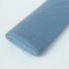 HIER_5210 54"x40 Yards Dusty Blue Tulle Fabric Bolt, Sheer Fabric Spool Roll For Crafts