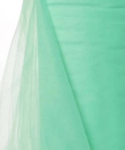 HIER_5210 54"x40 Yards Mint Tulle Fabric Bolt, Sheer Fabric Spool Roll For Crafts Fabric Bolts & Bags 10 HIER_5210 54