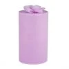 HIER_5220 9"x100 Yards Lavender Tulle Fabric Bolt, Sheer Fabric Spool Roll For Crafts Fabric Bolts & Bags