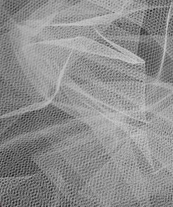 HIER_5220 9"x100 Yards White Tulle Fabric Bolt, Sheer Fabric Spool Roll For Crafts 10 HIER_5220 9