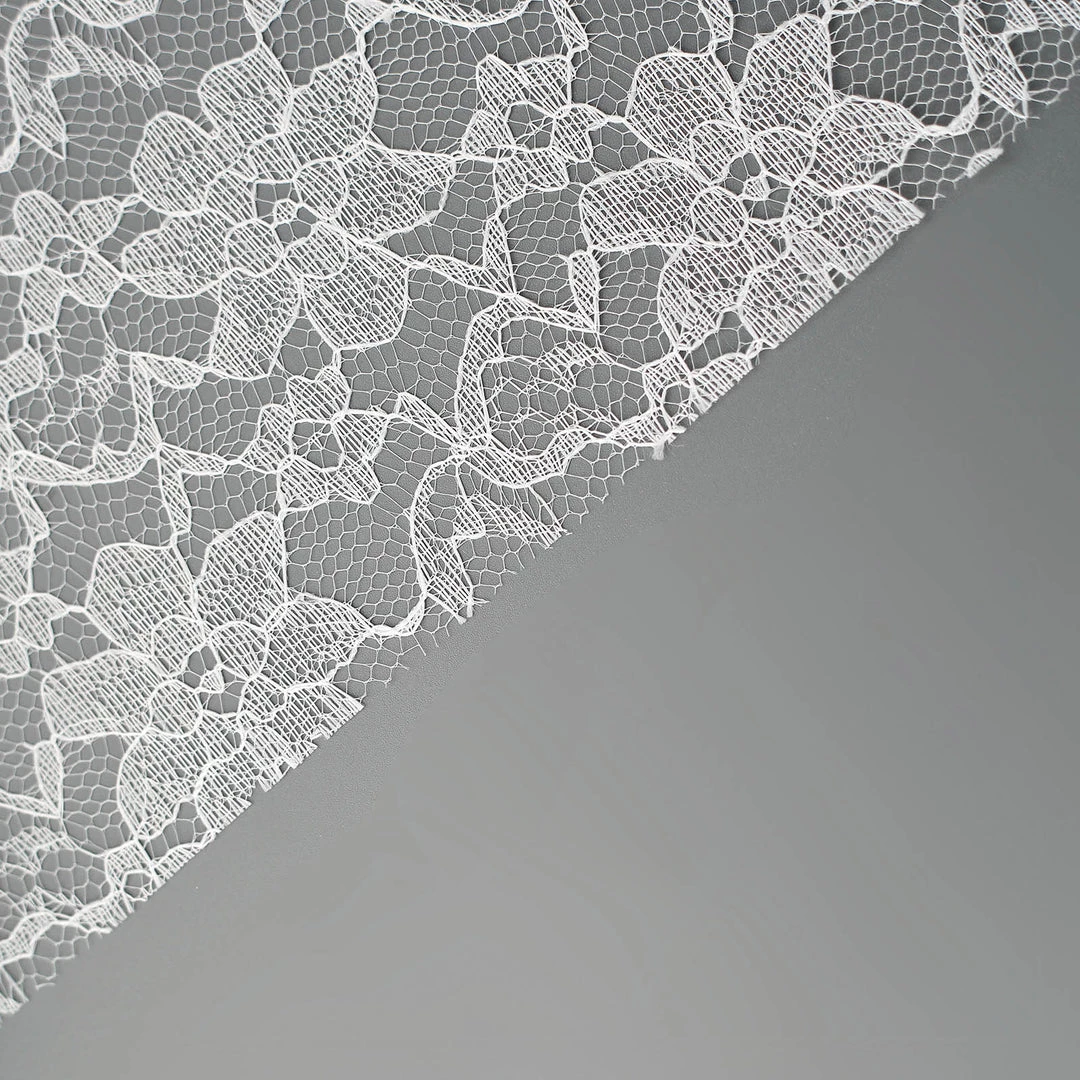 HIER_5210 Fabric Bolts & Bags 6" X 10 Yards White Floral Lace Fabric Bolt 8 HIER_5210 Fabric Bolts & Bags 6" X 10 Yards White Floral Lace Fabric Bolt