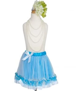 HIER_3500 Big Clearance Sale I Scream For Ice Queen Aqua Tutu Skirt