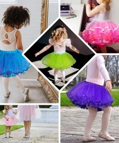 HIER_3500 Princess Shining Turquoise Tutu Skirt Big Clearance Sale