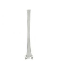 HIER_4810 Chargers & Centerpieces 12 Pack | 20" White Eiffel Tower Glass Florist Vases 15 HIER_4810 Chargers & Centerpieces 12 Pack | 20