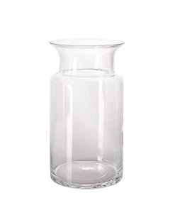 HIER_4810 Chargers & Centerpieces 2 Pack | 11" Flared Neck Heavy Duty Clear Glass Vases 29 HIER_4810 Chargers & Centerpieces 2 Pack | 11