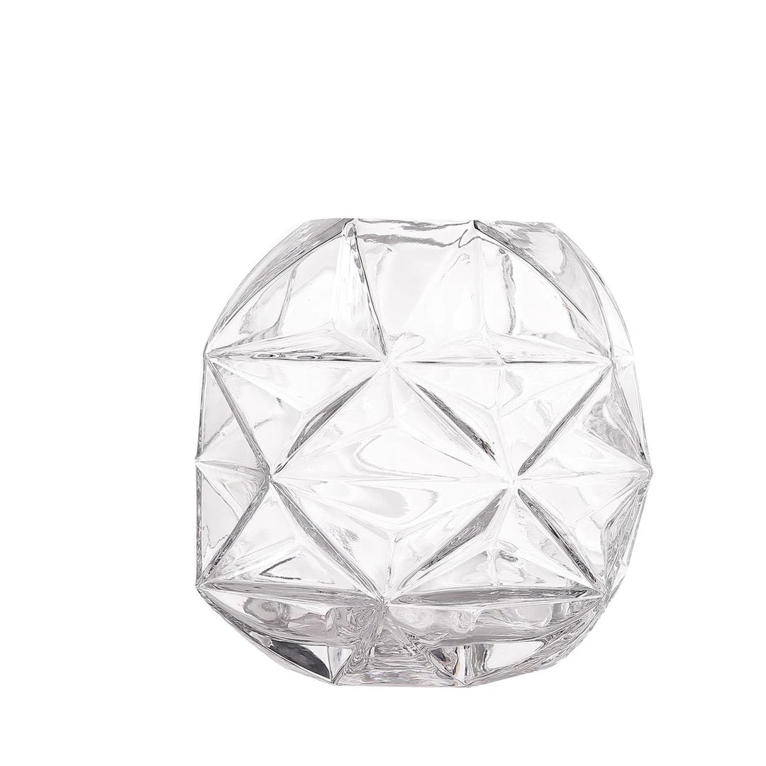 HIER_5200 2 Pack | 7" Honeycomb Glass Geometric Vases | Heavy Duty Glass Candle Holder | Table Top Terrariums Chargers & Centerpieces 16 HIER_5200 2 Pack | 7" Honeycomb Glass Geometric Vases | Heavy Duty Glass Candle Holder | Table Top Terrariums Chargers & Centerpieces