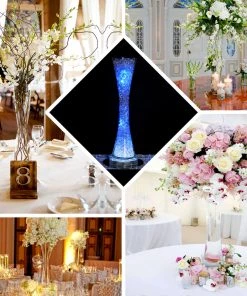 HIER_4810 6 Pack | 24" Heavy Duty Hour Glass Vase 19 HIER_4810 6 Pack | 24