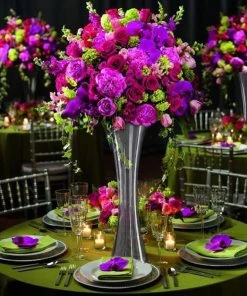 HIER_4810 6 Pack | 24" Heavy Duty Hour Glass Vase 26 HIER_4810 6 Pack | 24