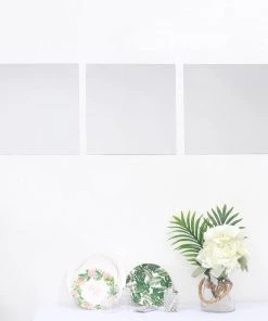 HIER_3400 12 Pack | 14"x14" Square Mirror Wall Stickers, Acrylic Removable Wall Decals For Home Decor 22 HIER_3400 12 Pack | 14