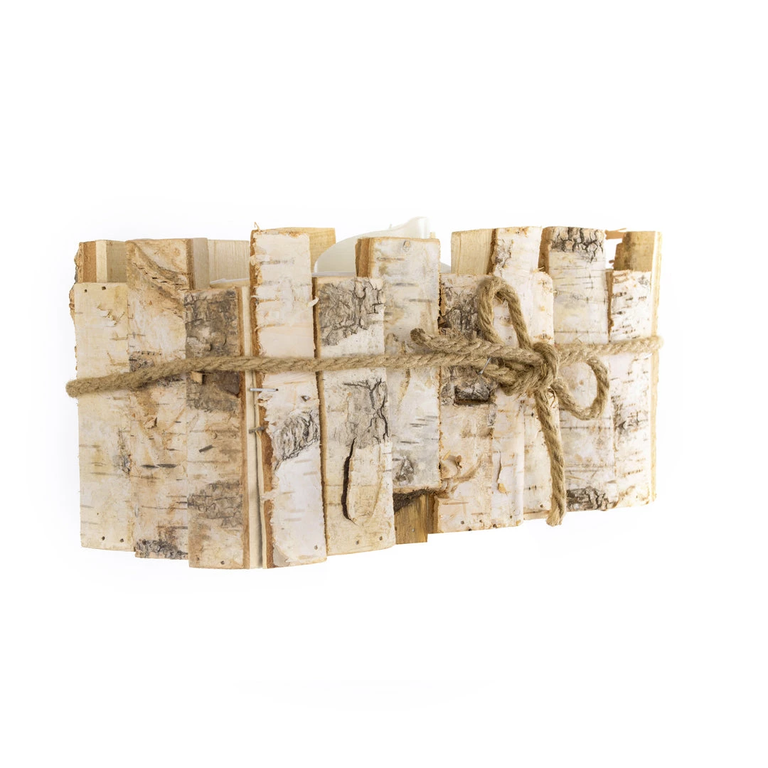 HIER_4320 5" Tall Natural Wooden Candle Holders With Plastic Lining | Flower Vase | Rustic Wedding Centerpieces Chargers & Centerpieces 3 HIER_4320 5" Tall Natural Wooden Candle Holders With Plastic Lining | Flower Vase | Rustic Wedding Centerpieces Chargers & Centerpieces