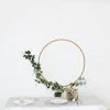 HIER_3400 Floral Supplies 24" Gold Heavy Duty Metal Hoop Wreath | Floral Hoop