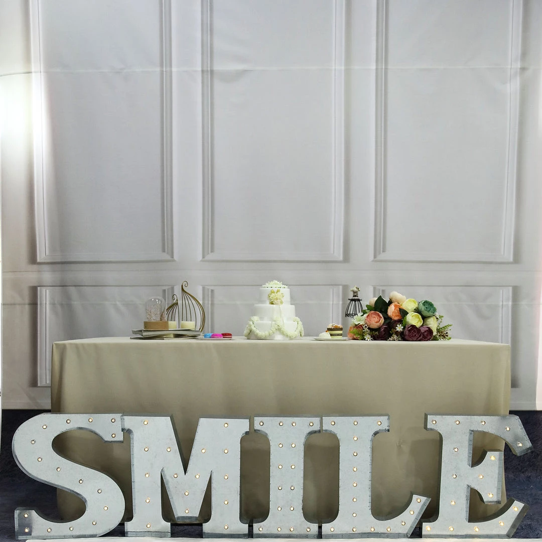 HIER_3720 20" | Vintage Metal Marquee Letter Lights Cordless With 16 Warm White LED - S 17 HIER_3720 20" | Vintage Metal Marquee Letter Lights Cordless With 16 Warm White LED - S