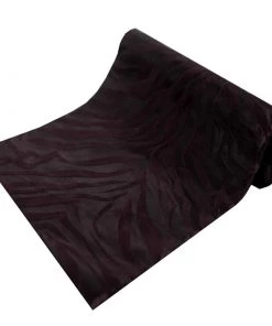 HIER_5220 Fabric Bolts & Bags 12" X 10 Yards | Taffeta Fabric Roll | Zebra Print Fabric By The Yard | Zebra Fabric Animal Print - Chocolate