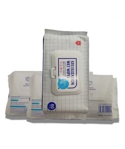 Tableclothsfactory Big Clearance Sale 60 Pack | Wet Antibacterial Sterile Wipes1 Alcohol Free Hand Sanitizer Wipes
