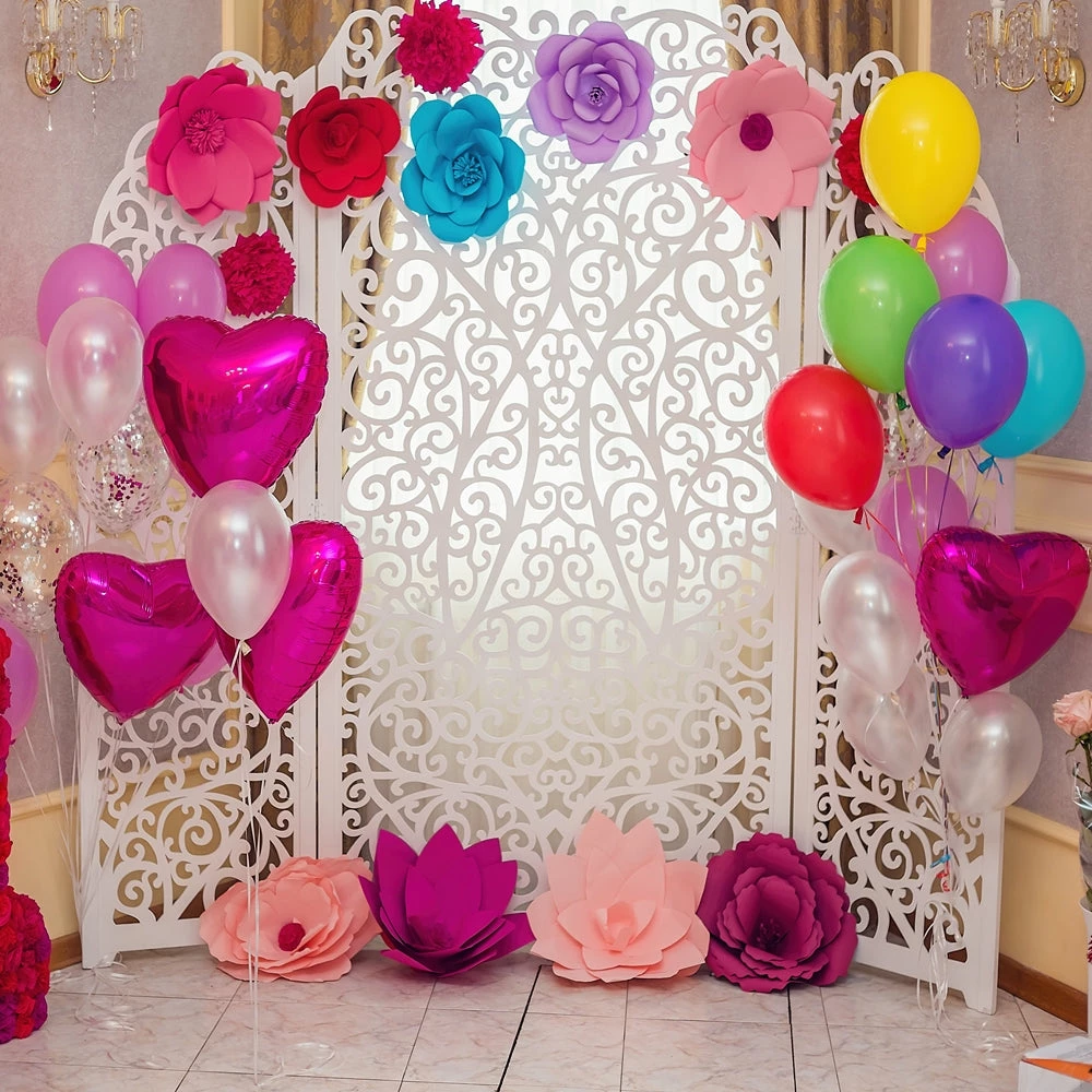 HIER_3213 Big Event Backdrops & Décor 2 Pack | 15" 4D Shiny Silver Heart Mylar Foil Helium Or Air Balloons 10 HIER_3213 Big Event Backdrops & Décor 2 Pack | 15" 4D Shiny Silver Heart Mylar Foil Helium Or Air Balloons