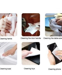 Tableclothsfactory Big Clearance Sale 60 Pack | Wet Antibacterial Sterile Wipes1 Alcohol Free Hand Sanitizer Wipes