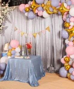 HIER_3213 3 Pack | 23" Shiny Gold Quadrangle Star Mylar Foil Helium Air Balloon Big Event Backdrops & Décor 16 HIER_3213 3 Pack | 23