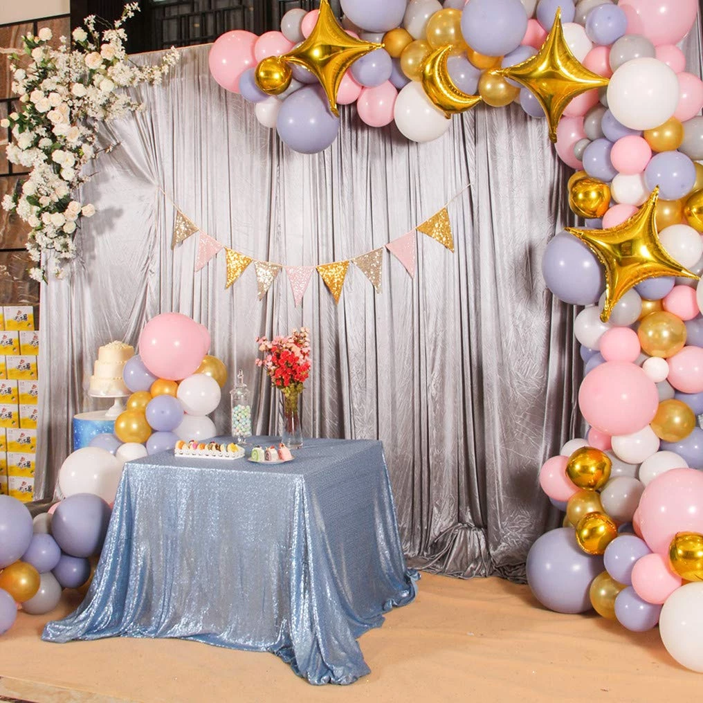 HIER_3213 3 Pack | 23" Shiny Gold Quadrangle Star Mylar Foil Helium Air Balloon Big Event Backdrops & Décor 8 HIER_3213 3 Pack | 23" Shiny Gold Quadrangle Star Mylar Foil Helium Air Balloon Big Event Backdrops & Décor