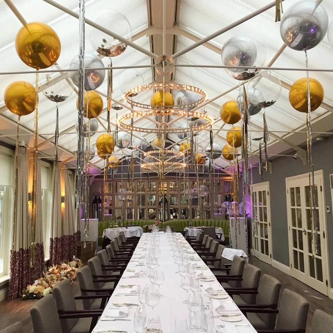 HIER_3213 2 Pack | 18" 4D Lavender Sphere Mylar Foil Helium Or Air Balloons Big Event Backdrops & Décor 12 HIER_3213 2 Pack | 18" 4D Lavender Sphere Mylar Foil Helium Or Air Balloons Big Event Backdrops & Décor